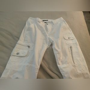 Ralph Lauren White Cargo Pants